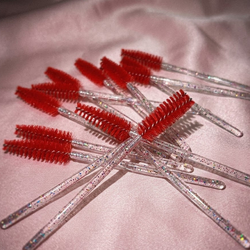 Disposable Lash & Eyebrow Brushes (100pcs)